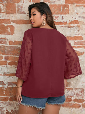 BLUSA PLUS SIZE GABRIELA - Royal Deluxe - Moda Feminina
