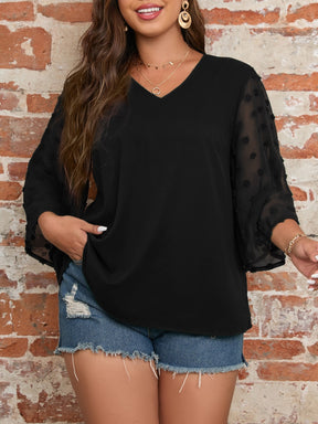 BLUSA PLUS SIZE GABRIELA - Royal Deluxe - Moda Feminina