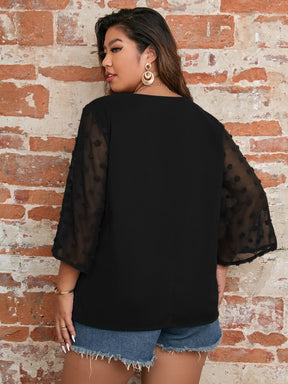 BLUSA PLUS SIZE GABRIELA - Royal Deluxe - Moda Feminina
