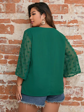 BLUSA PLUS SIZE GABRIELA - Royal Deluxe - Moda Feminina